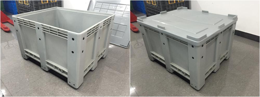 high quality heavy duty agriculture solid industry large plastic pallet container
