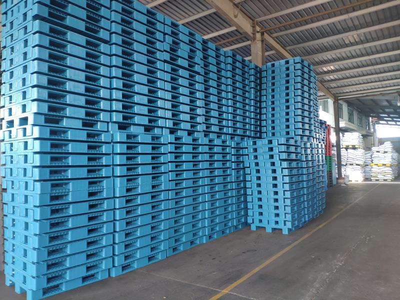 1500pcs Rackable البلاستيك البليت الانتهاء اليوم