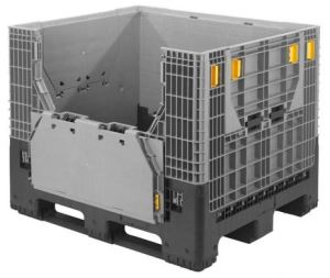 صندوق البليت البلاستيكي القابل للطي شديد التحمل