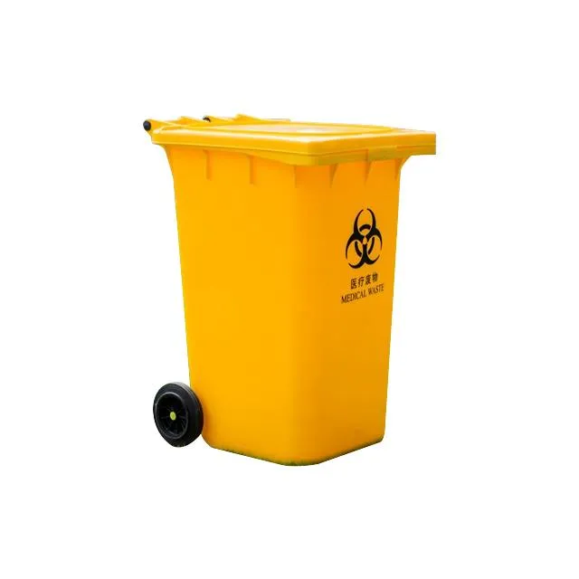 حاوية نفايات HDPE الطبية