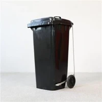 سلة المهملات البلاستيكية