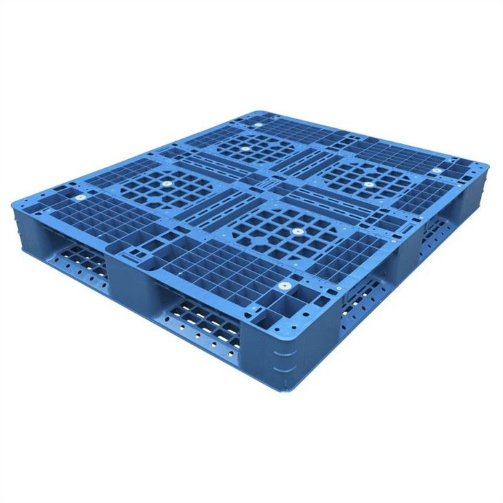 Full Perimeter Base Warehouse Stacking Plastic Pallet