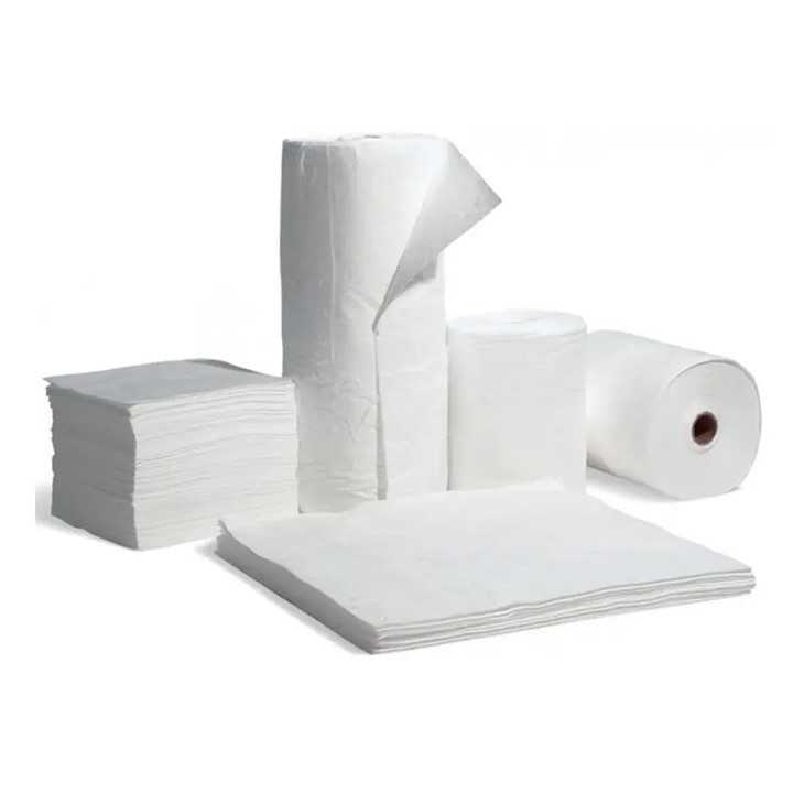 Industrial Chemical Oil Spill Absorbent Cotton Pads supplier