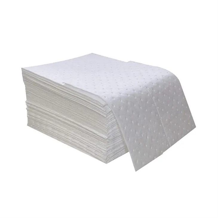 Industrial Chemical Oil Spill Absorbent Cotton Pads manufacturer
