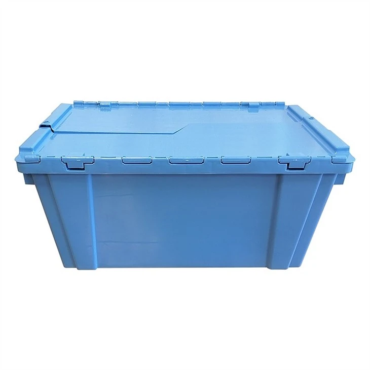 Nestable Plastic Distribution Tote Container