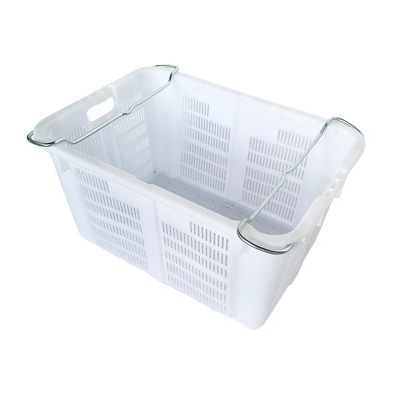 bale arm crate plastic storage box supermarket 