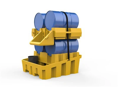 قاعدة رف الطبل لبراميل 4*205 لتر